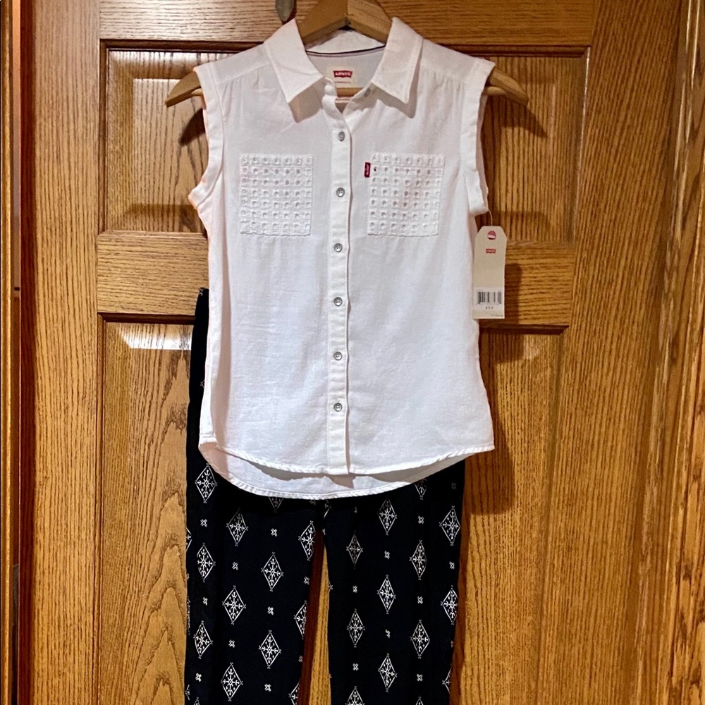 Girls NWT Roxy pants - Picture 6 of 7